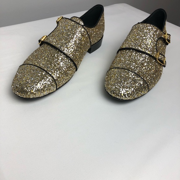 Giuseppe Zanotti gold men dress shoes - Picture 1 of 5